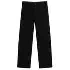 Auralee Women's Pile Trousers in Navy