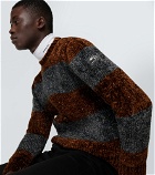 Raf Simons - Striped wool-blend sweater