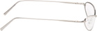 Acne Studios Silver Steel Glasses