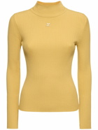 COURREGES Re-edition Knit Viscose Blend Sweater