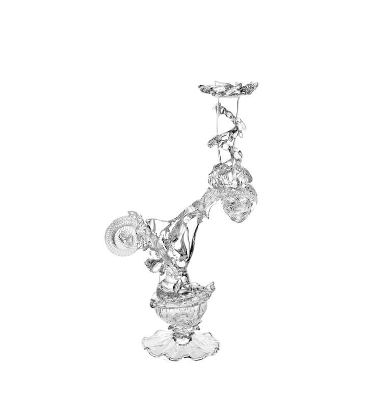 Photo: Alexander Kirkeby Crystal candle holder