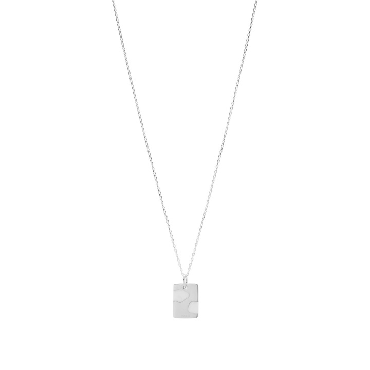 Photo: Ellie Mercer Men's Two Piece Dog Tag Necklace in Silver 