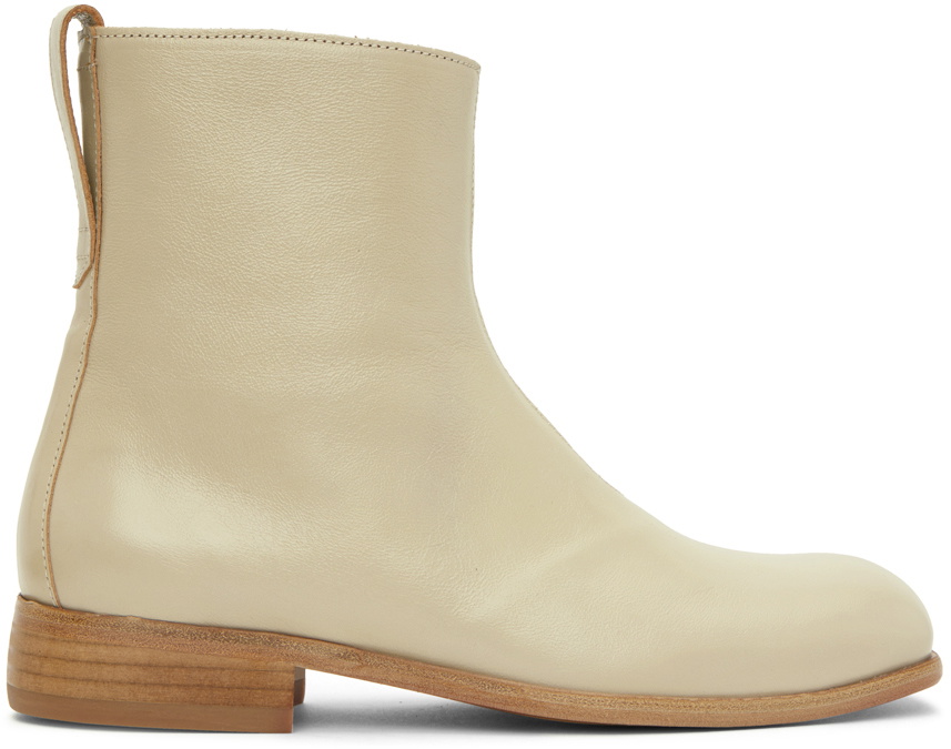 Our Legacy Beige Michaelis Boots Our Legacy