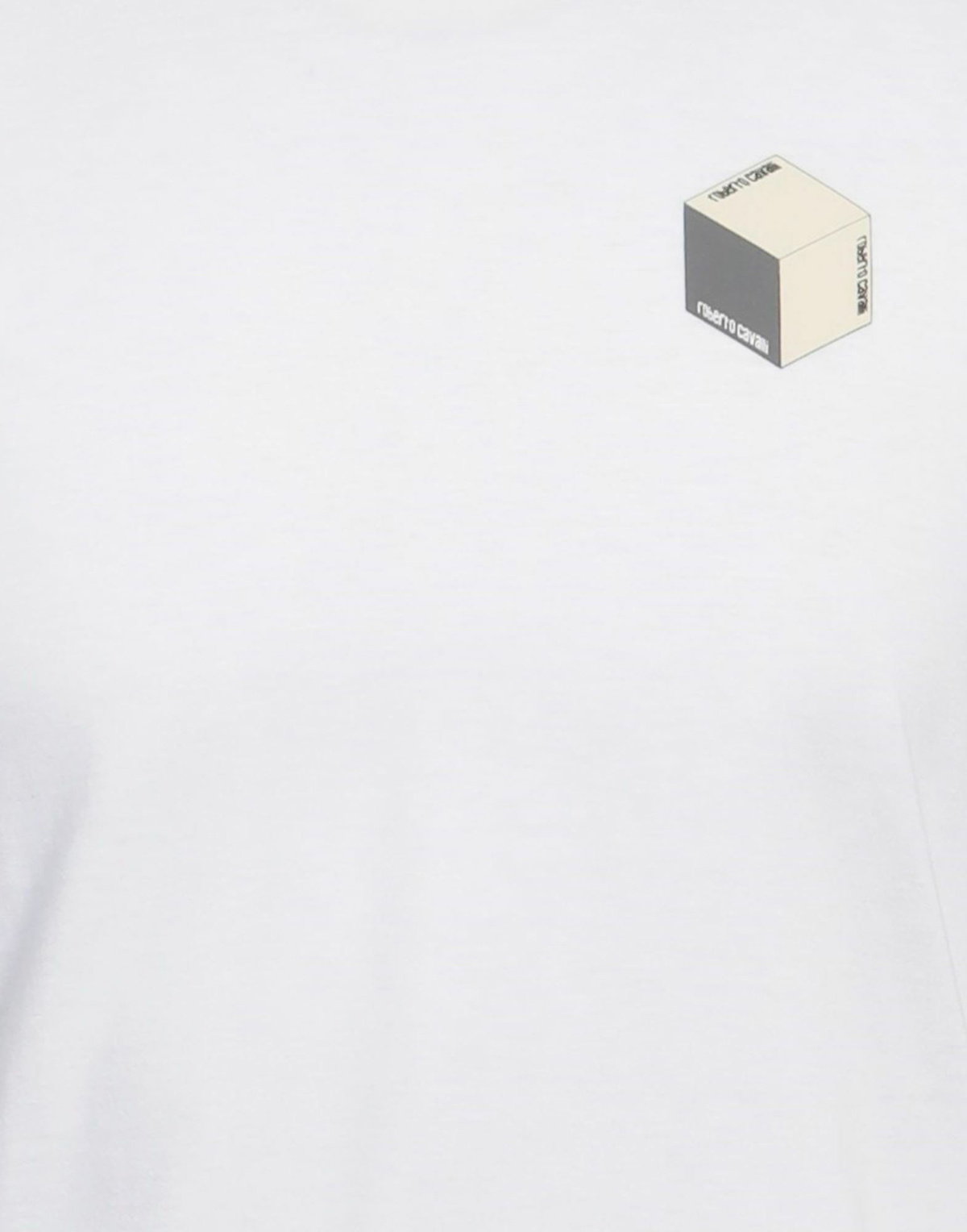 Roberto Cavalli Mens T-shirt in White