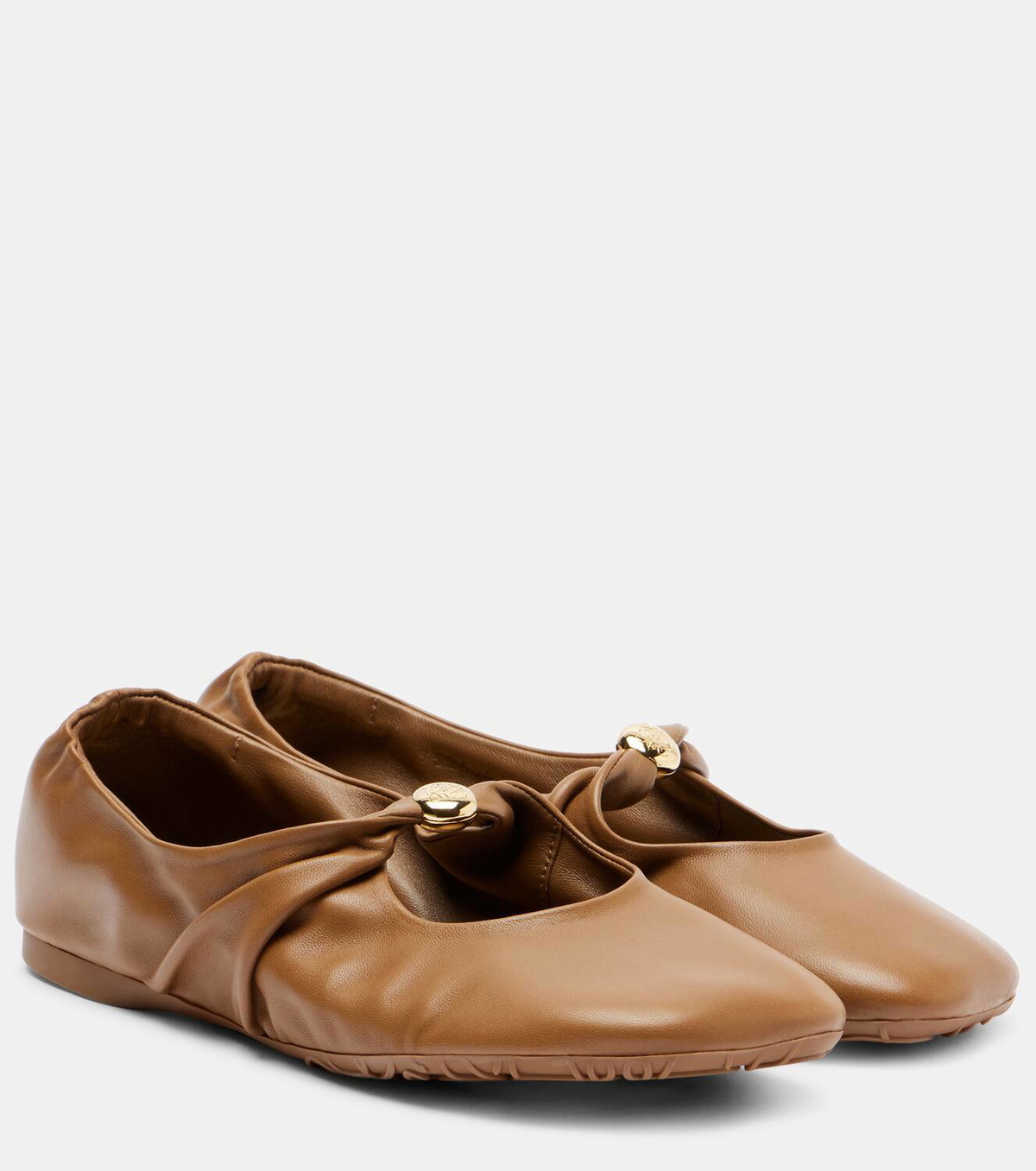 【送料&関税込】Loewe Orange Mesh Petal Pumps Loewe Orange Mesh Petal Pumps Loewe