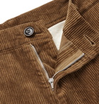 Comme des Garçons HOMME - Patchwork Cotton-Blend Corduroy and Gabardine Trousers - Neutrals