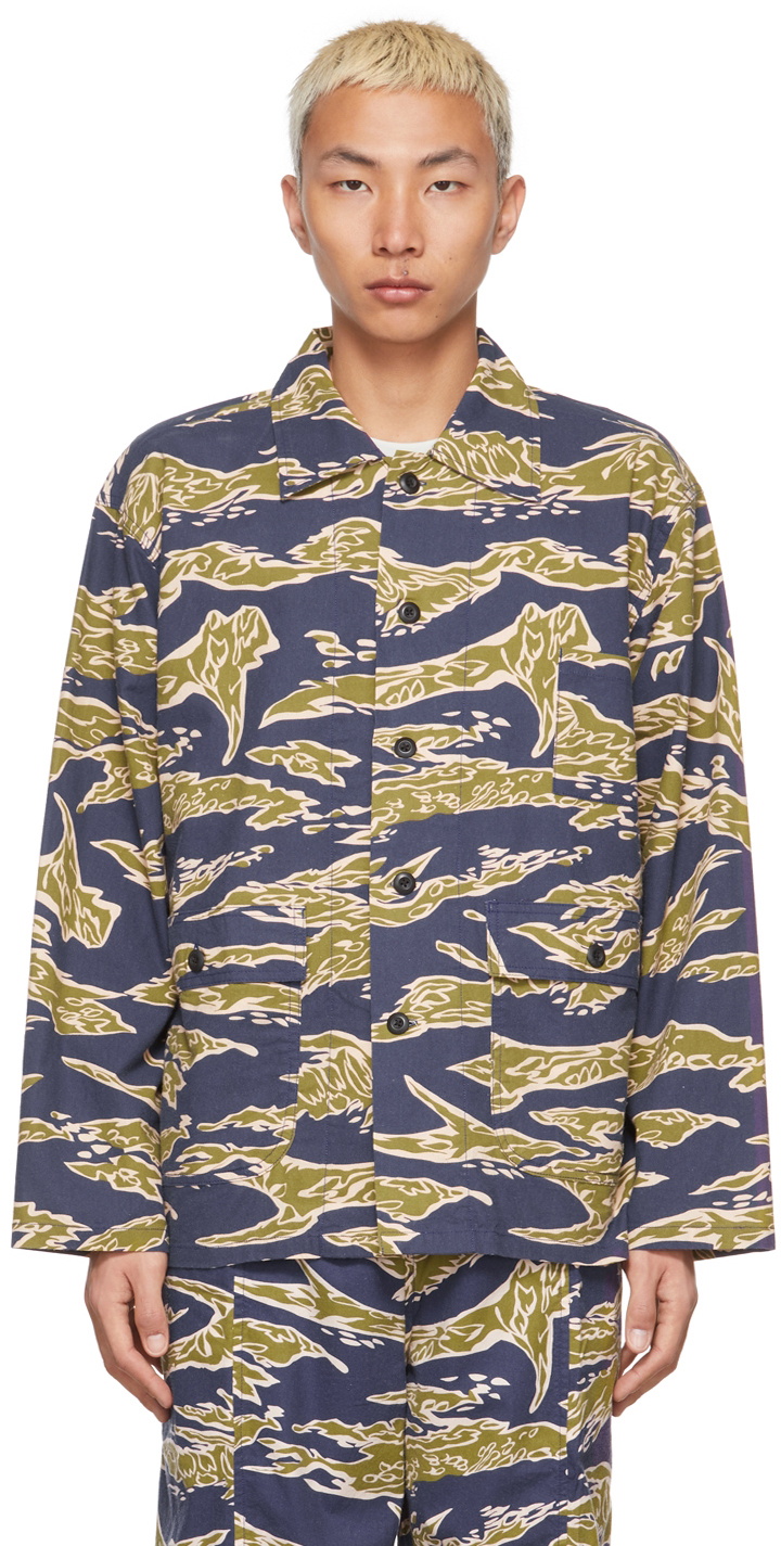 South2 West8 Purple Tiger Hunting Shirt South2 West8