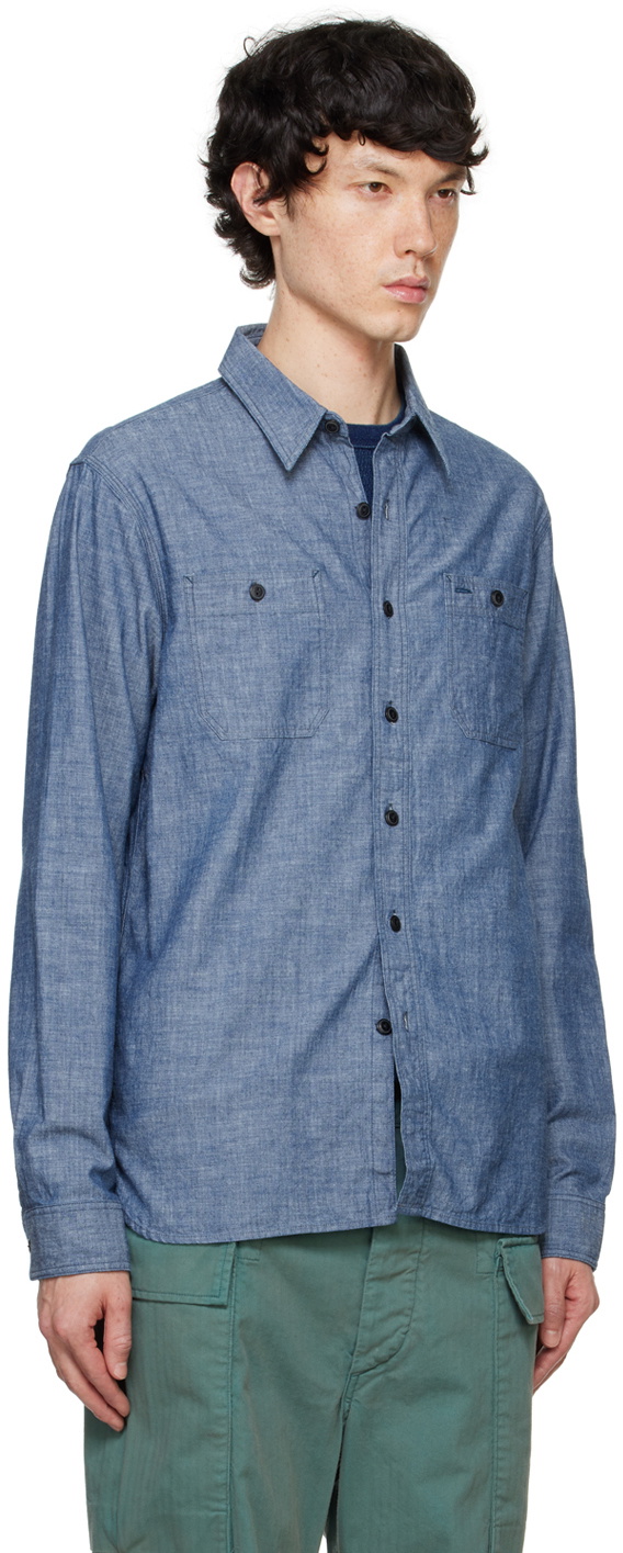 RRL Indigo Chambray Shirt