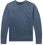 Polo Ralph Lauren - Loopback Cotton-Jersey Sweatshirt - Blue