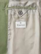 Kingsman - Slim-Fit Shawl-Collar Cotton-Velvet Tuxedo Jacket - Green