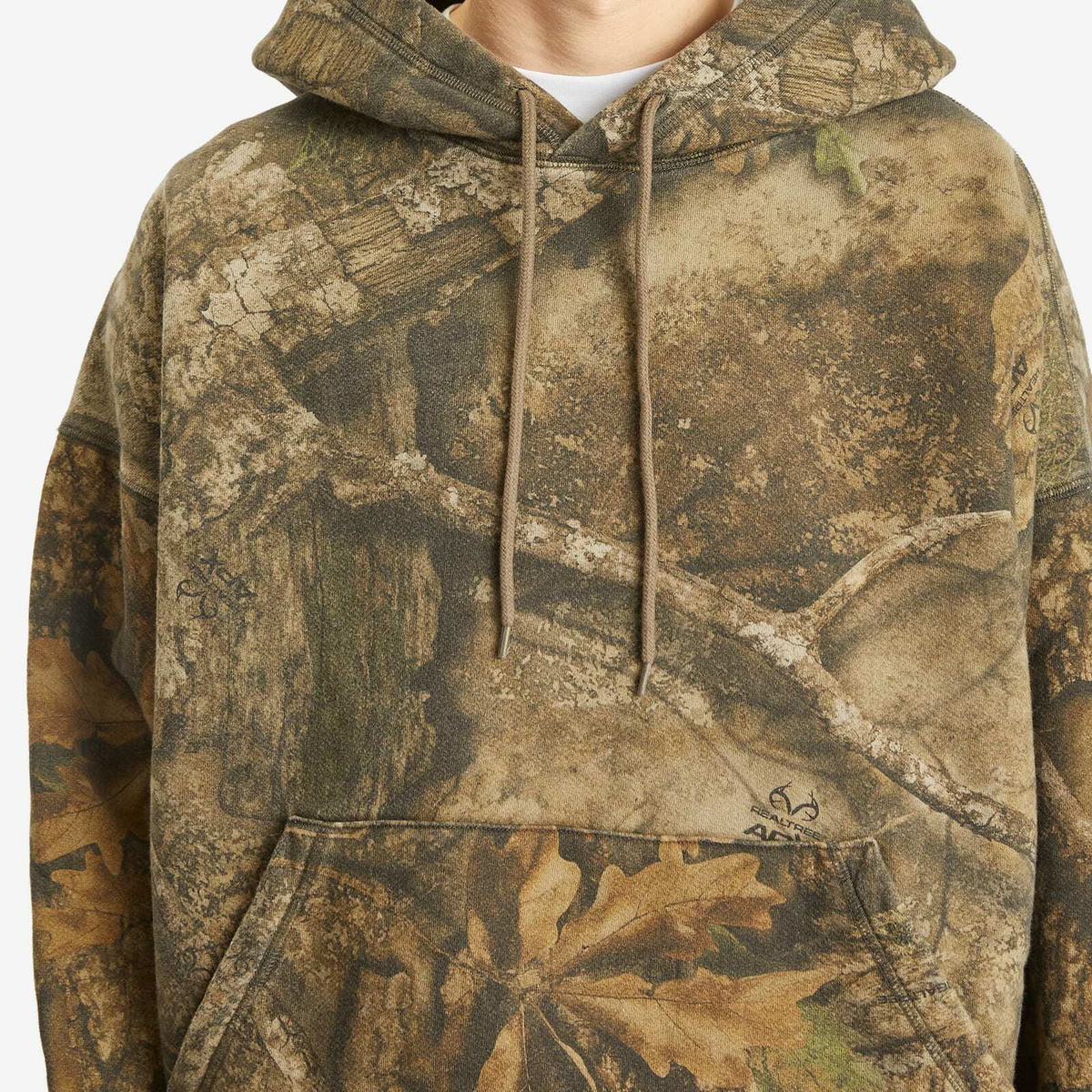 Cole Buxton Men's Camo Hoodie in Real Tree