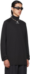 Balenciaga Black Sporty 'B' Bike Long Sleeve T-Shirt