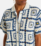 Alémais Dolly crochet cotton shirt