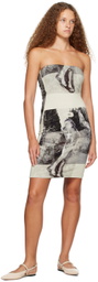ELLISS Gray Garden Angel Minidress
