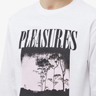 Pleasures Men's Long Sleeve River T-Shirt in White