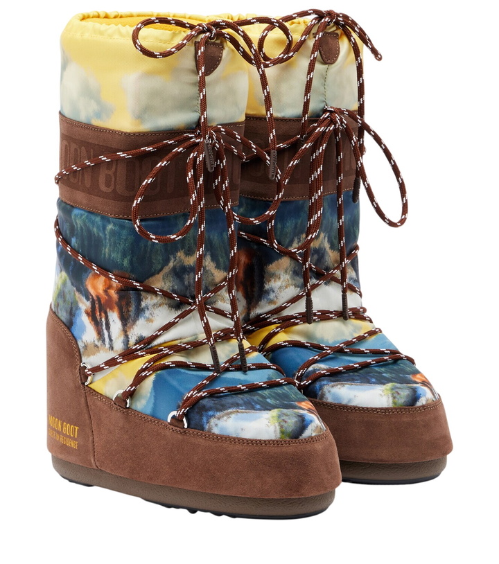 Photo: Moon Boot x Guest in Residence Icon High snow boots