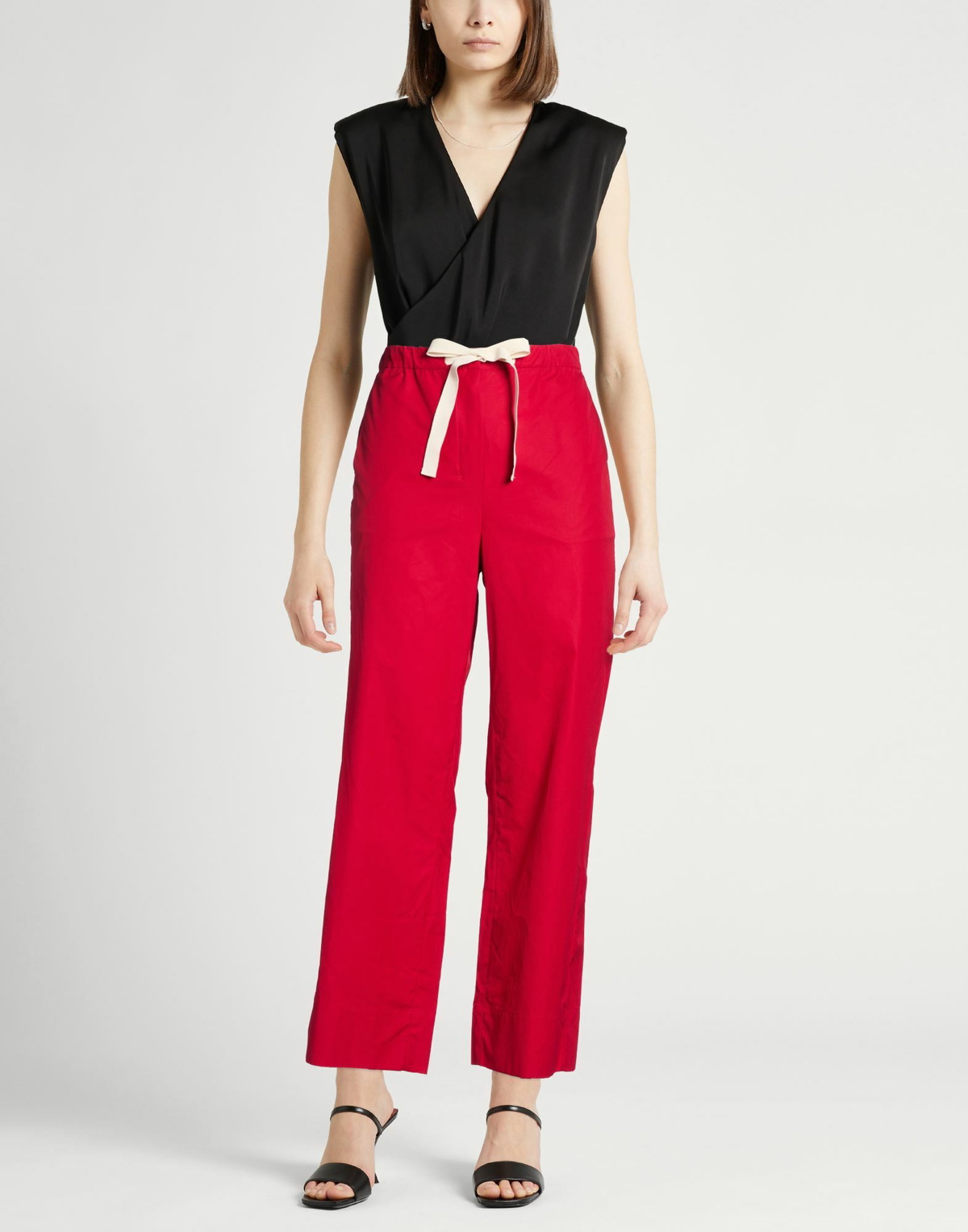 's Max Mara Womens Pants in Red