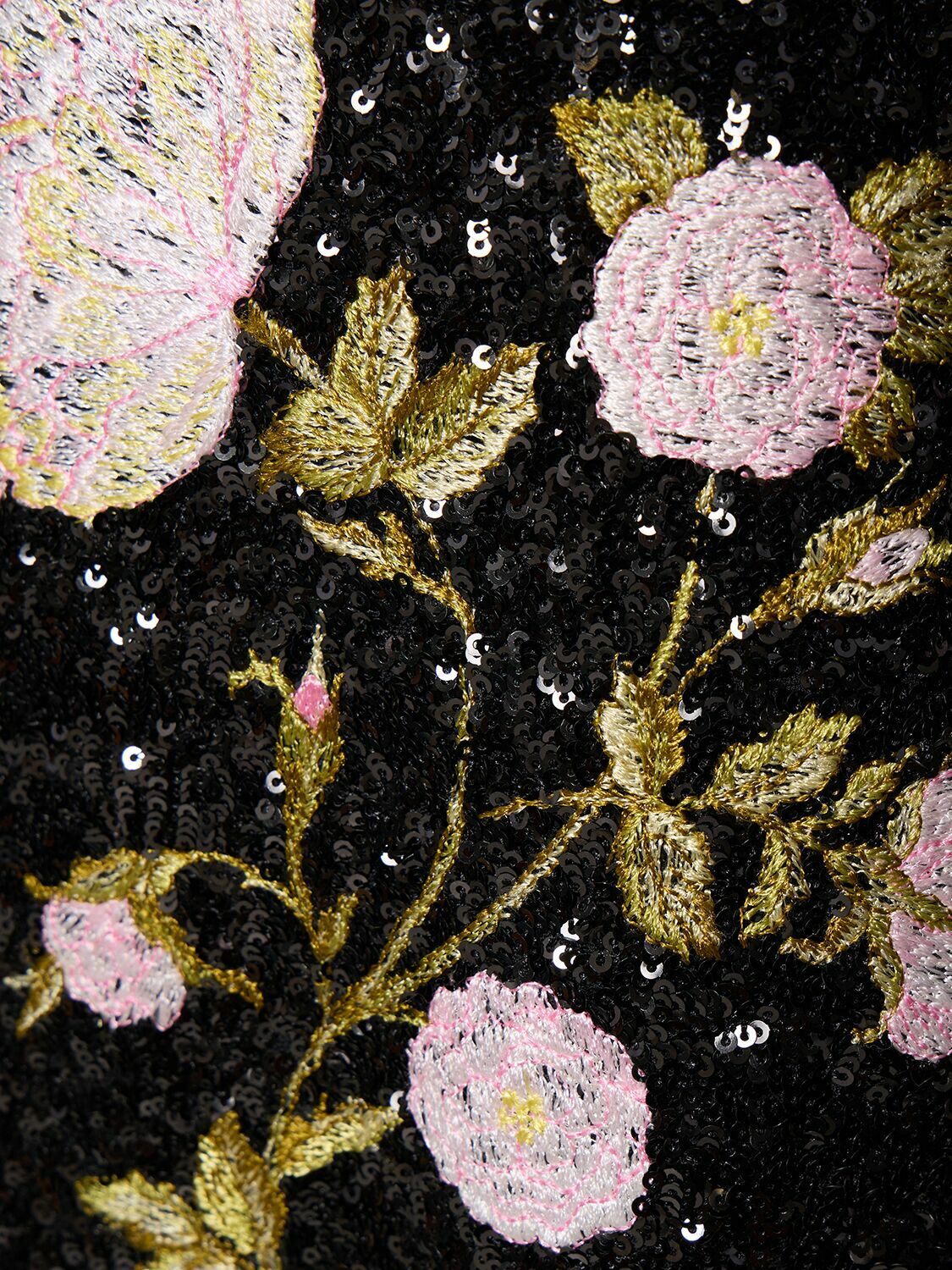 GIAMBATTISTA VALLI Sequined Open Back Long Dress