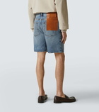 Loewe Faded denim shorts