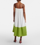 Proenza Schouler White Label Saria crêpe jersey midi dress