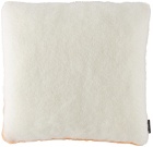 Viso Project Orange & White Mohair V155 Pillow