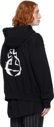 Vivienne Westwood Black Stencil Orb Fresh Hoodie