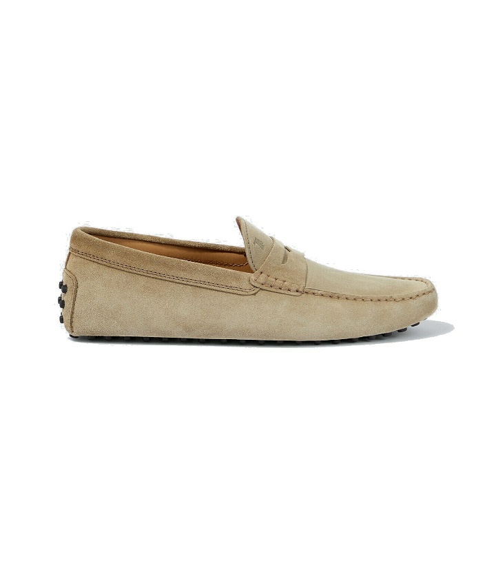 Photo: Tod's Gommino suede driving shoes