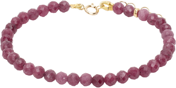 Photo: JIA JIA Pink Birthstone July Ruby Bracelet