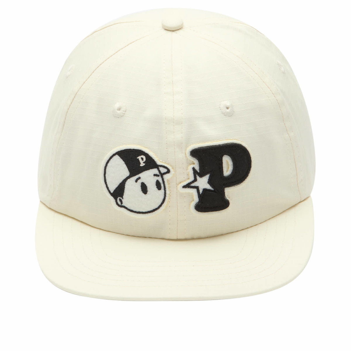 Pawa Speed Sports Men's Multi 6 Panel Cap in Cream 