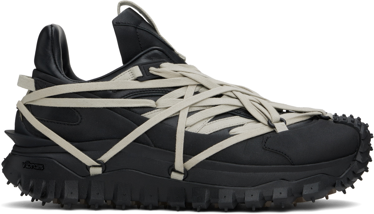 Rick Owens Moncler + Rick Owens Black Trailgrip Megalace
