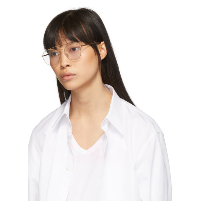Maison Margiela Gold Mykita Edition MMCRAFT007 Glasses Maison Margiela