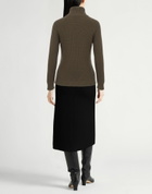 Peserico Womens Sweater Military in Green