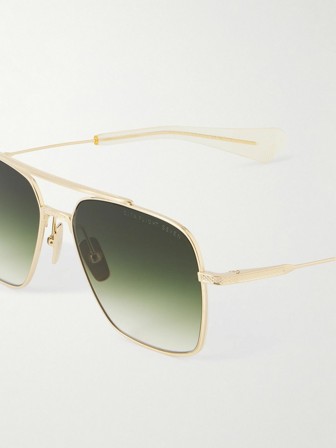 DITA - Aviator-Style Gold-Tone and Acetate Sunglasses