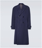 Gucci Double-breasted wool overcoat