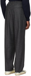 Golden Goose Gray Pleated Trousers