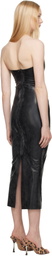 Miaou Black Lila Midi Dress