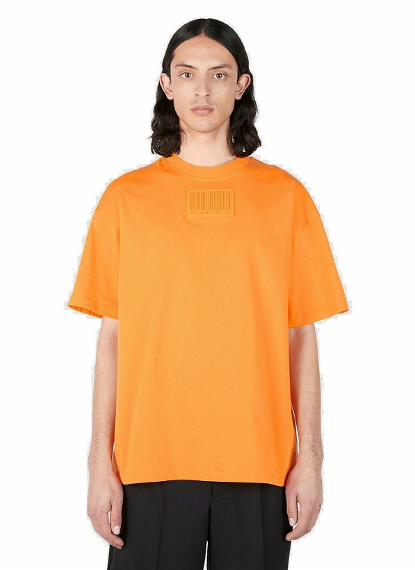 Photo: VTMNTS - Rubber Patch T-Shirt in Orange