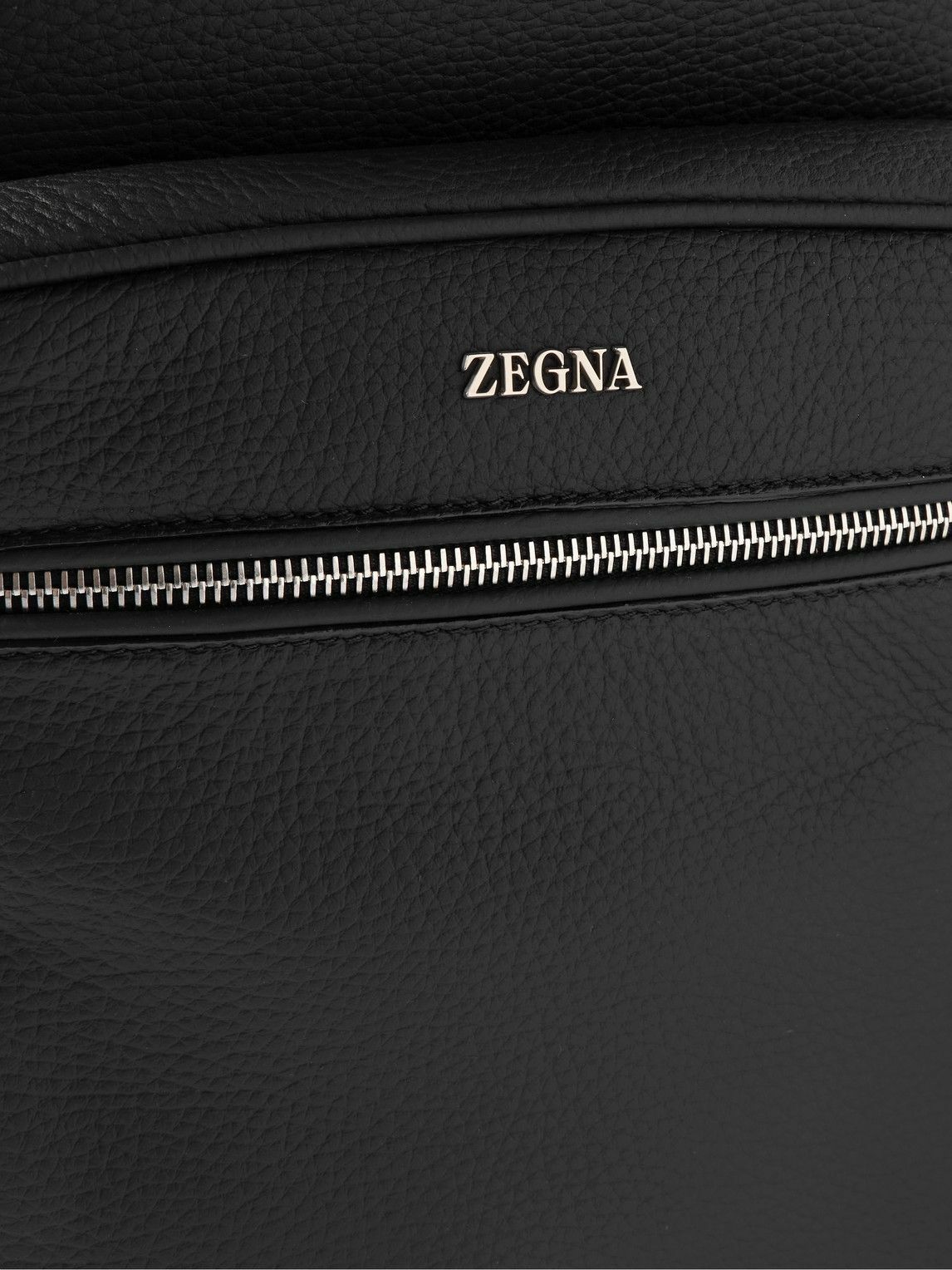 Zegna - Full-Grain Leather Backpack