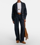 Isabel Marant Fitza studded suede loafers