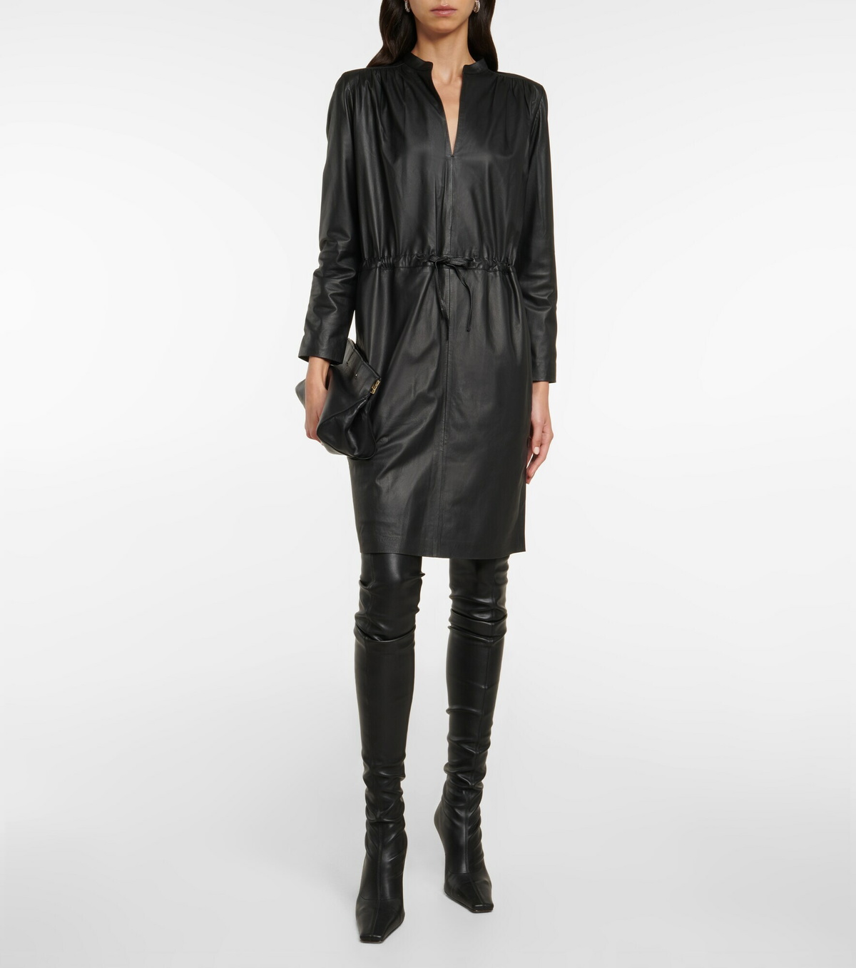 Yves Salomon - Leather minidress