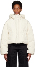 System Off-White Cropped Down Jacket