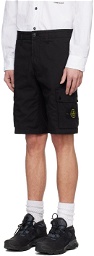 Stone Island Black Patch Shorts