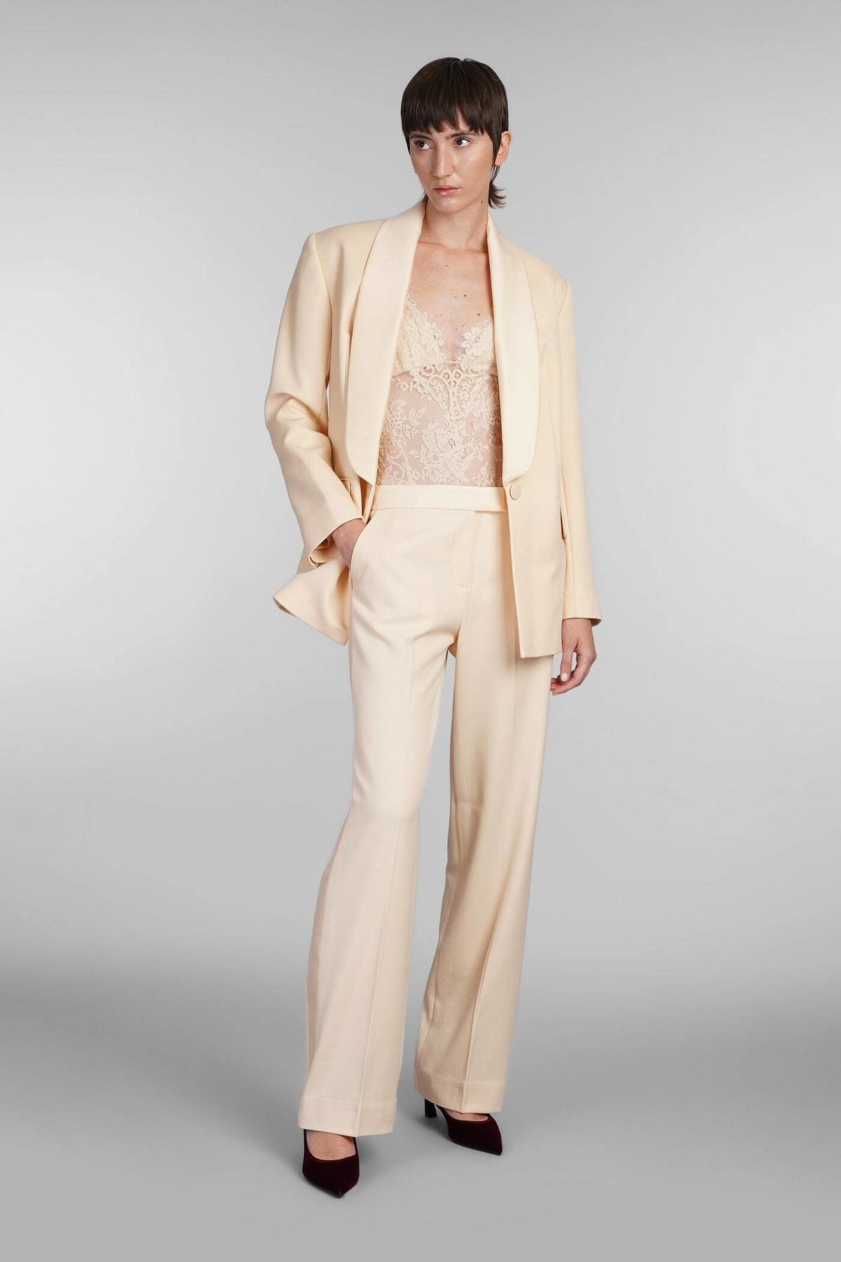 【関税込み】ZIMMERMANN Illustration Shawl Tux Jacket' blazer Zimmermann illustration Shawl Tux Jacket Blazer Zimmermann