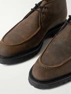 Majordome - M69 Waxed-Suede Chukka Boots - Brown