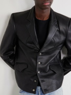 Enfants Riches Déprimés - Western Perfect Leather Blazer - Black