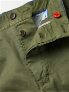 Alex Mill - Tapered Cotton-Blend Twill Chinos - Green