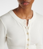 Citizens of Humanity Varra ribbed-knit Henley shirt