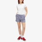 Sporty & Rich Women's Vendome Boxer Shorts in Navy Stripe