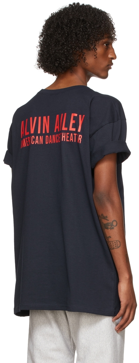 Denim Tears Navy Champion Edition Tears T-Shirt