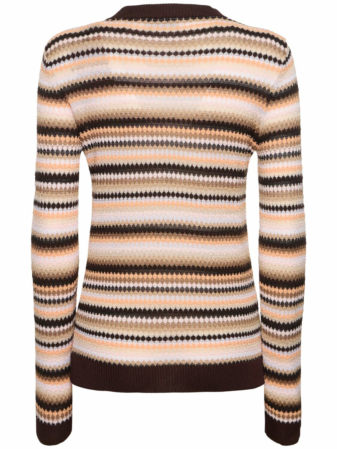 MISSONI Cotton Blend Knit Cardigan